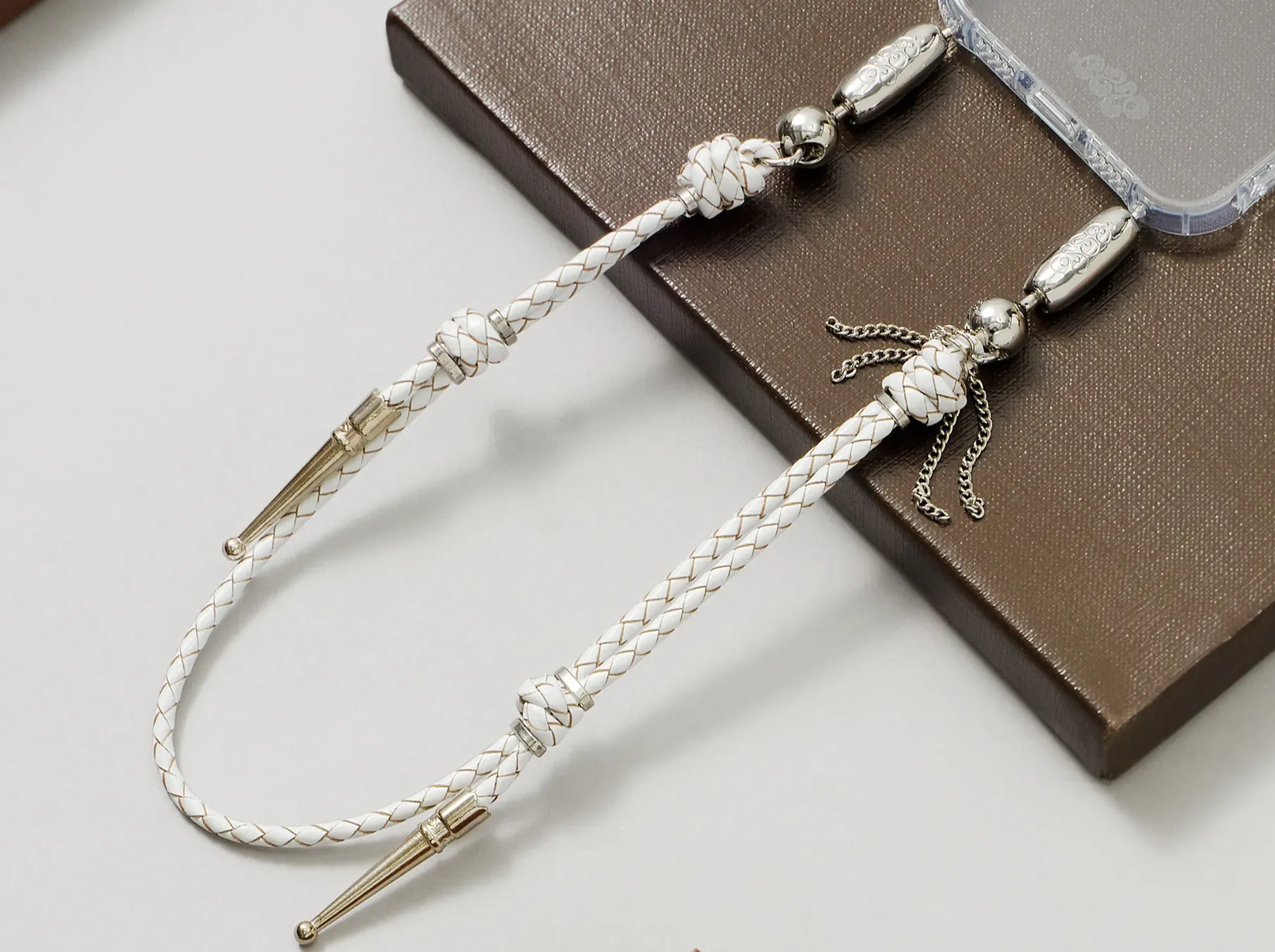 Leather Bolo Wristlet