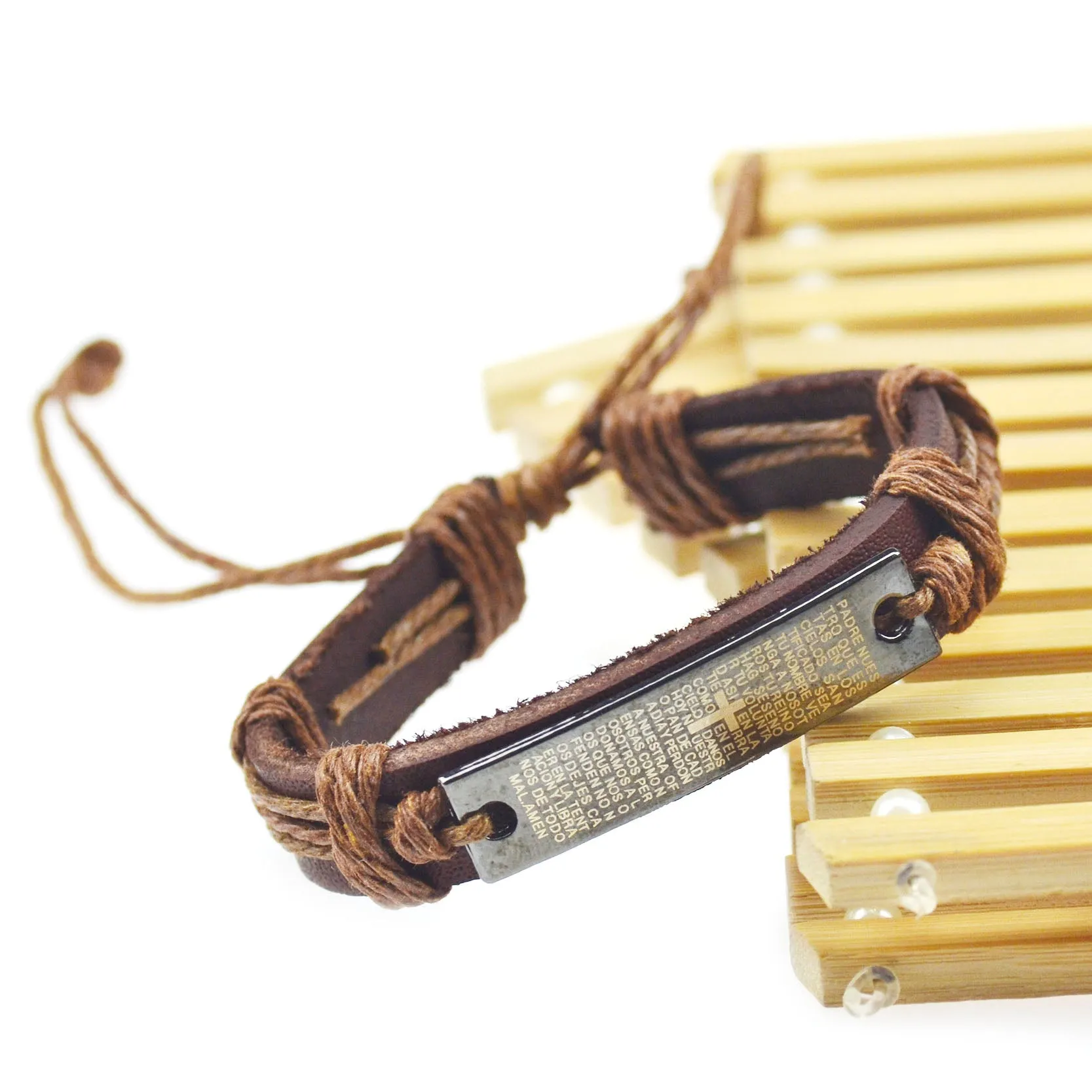 Leather Cuff x Slate