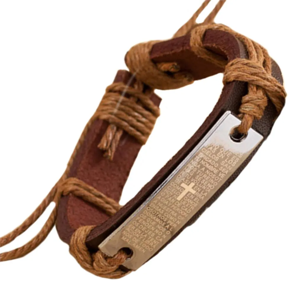 Leather Cuff x Slate