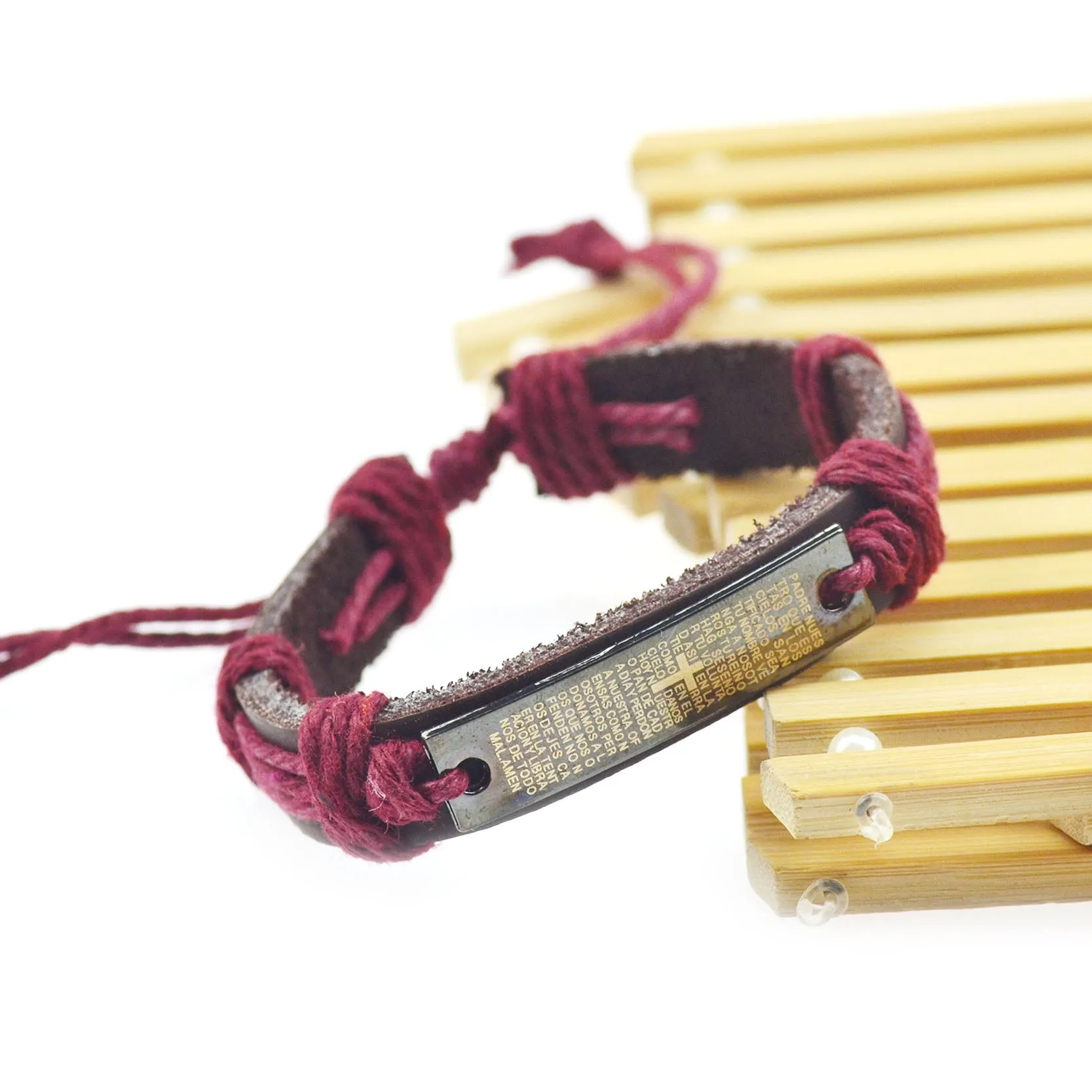 Leather Cuff x Slate