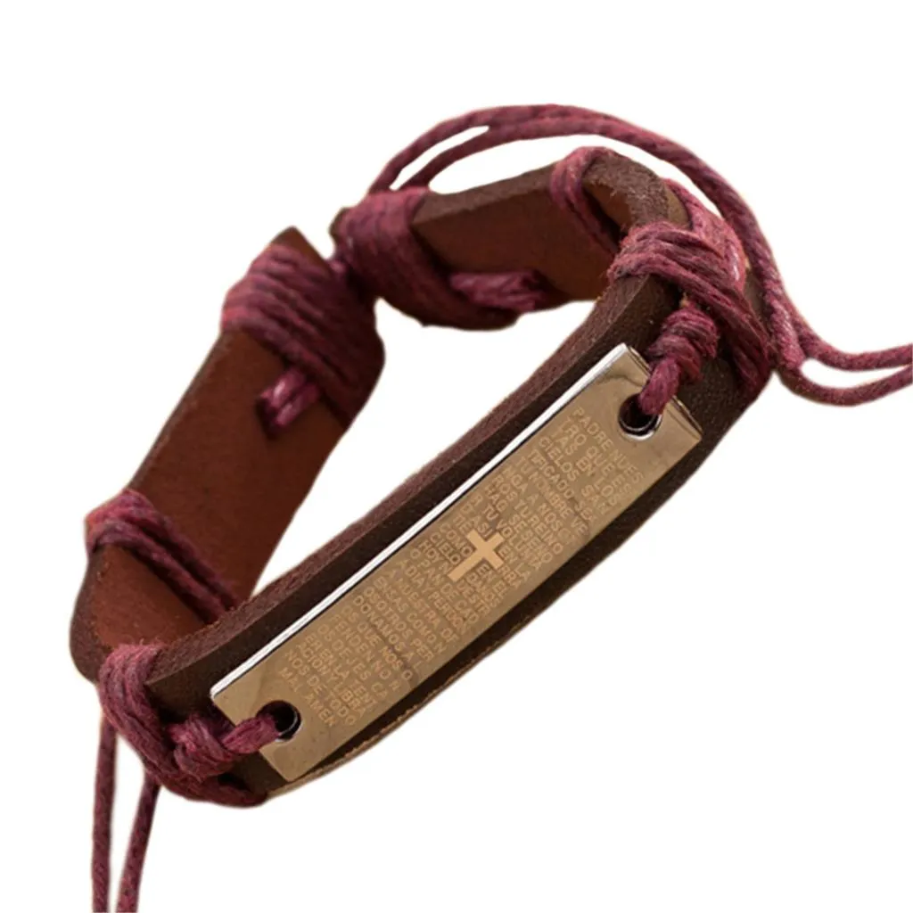Leather Cuff x Slate