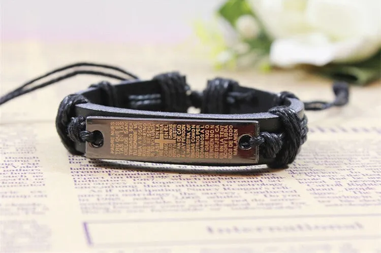 Leather Cuff x Slate
