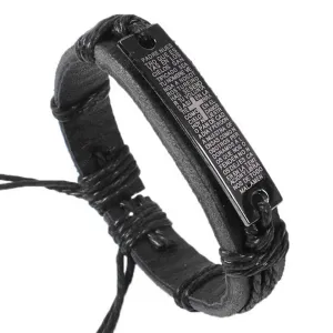 Leather Cuff x Slate