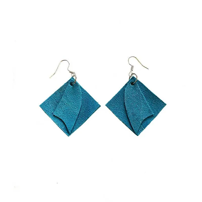 Leather Figures Earrings