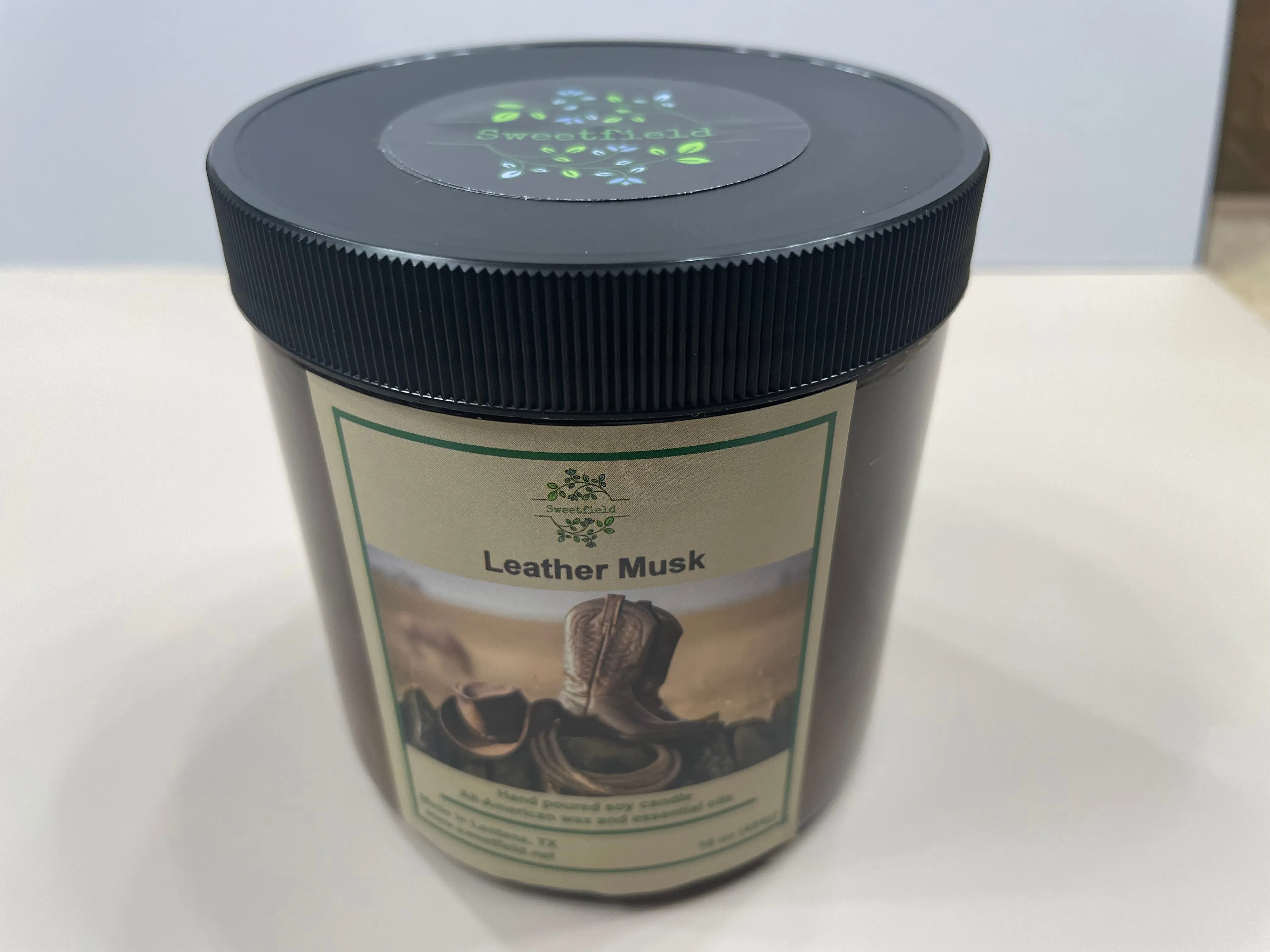 Leather Musk Candle