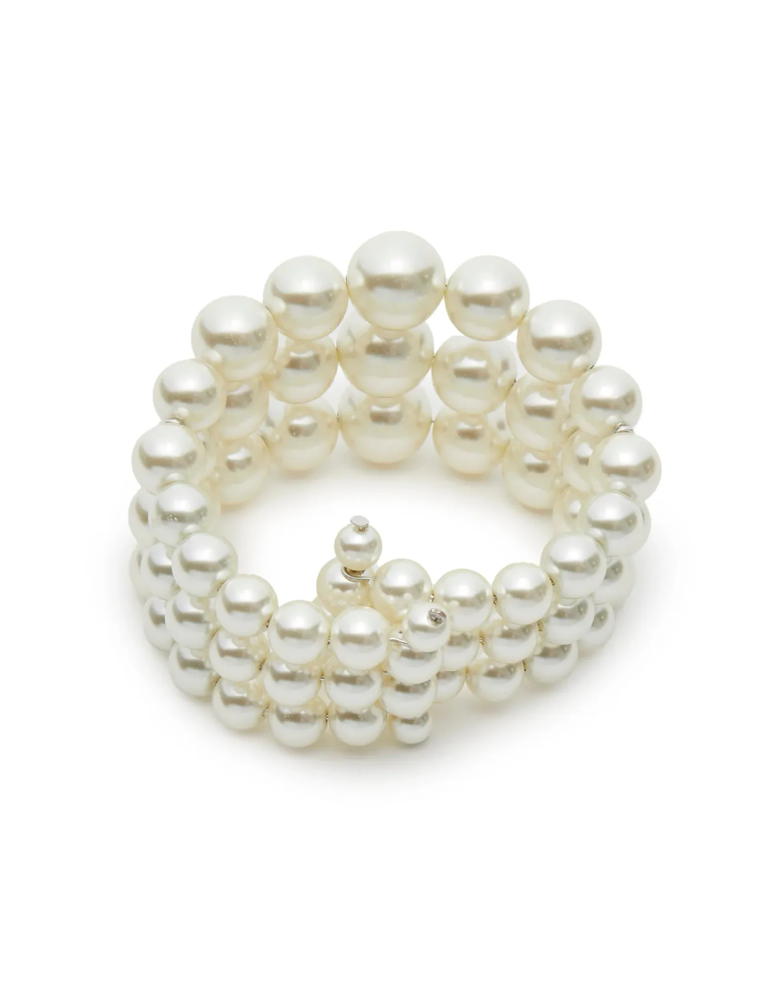 Lele Sadoughi Pearl Graduated Bracelet