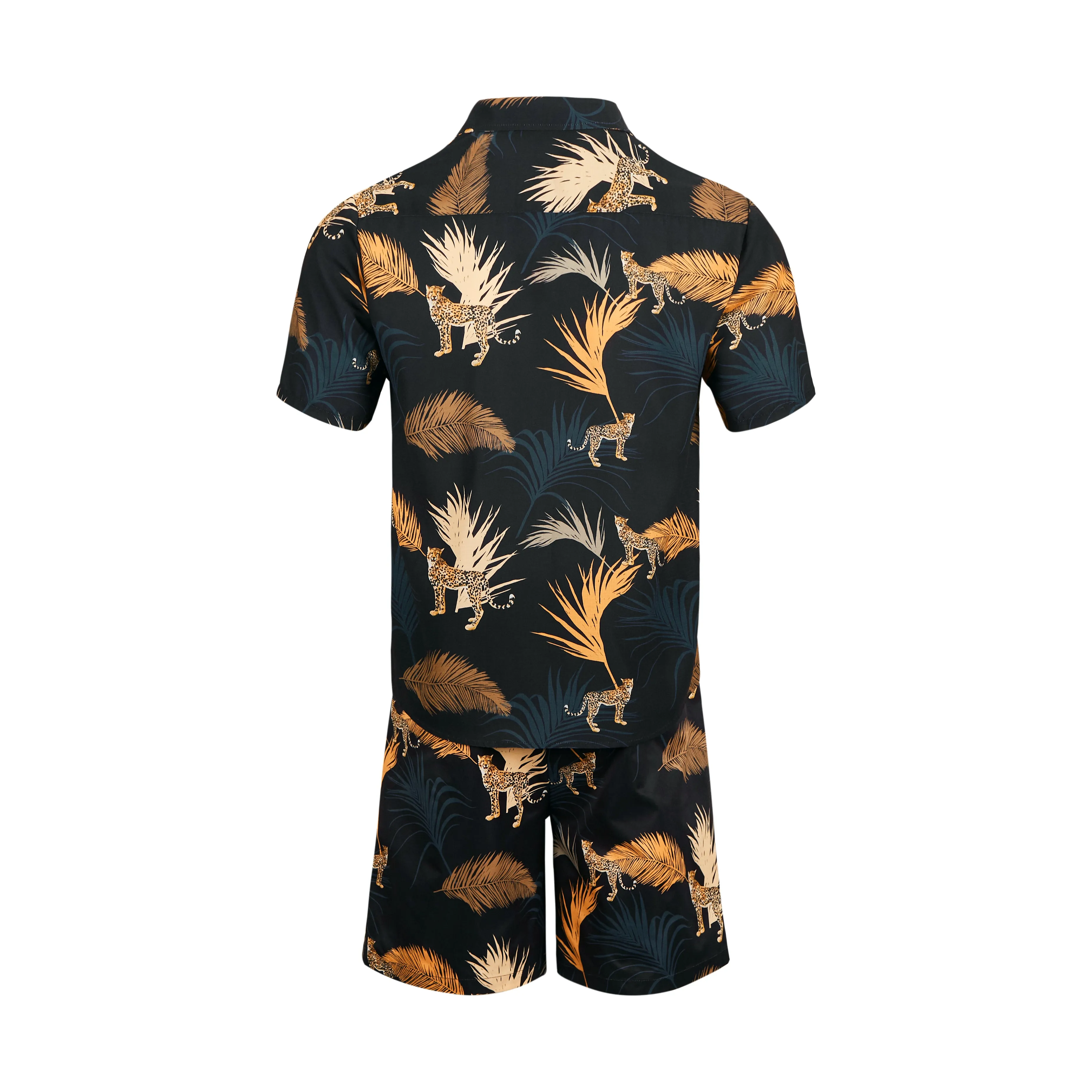 LEOPARD ALOHA SHIRT