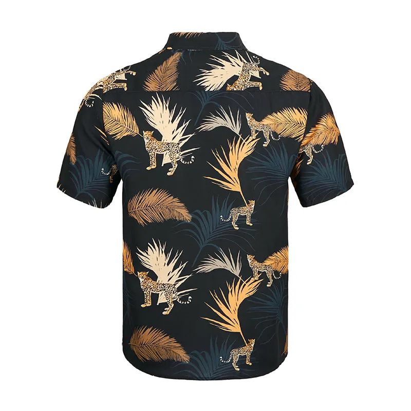 LEOPARD ALOHA SHIRT