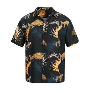 LEOPARD ALOHA SHIRT