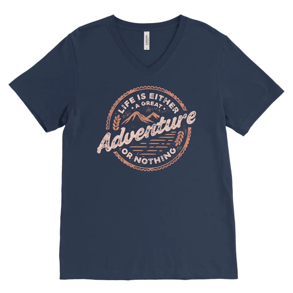 Life Is Either A Great Adventure Or Nothing | Men's
