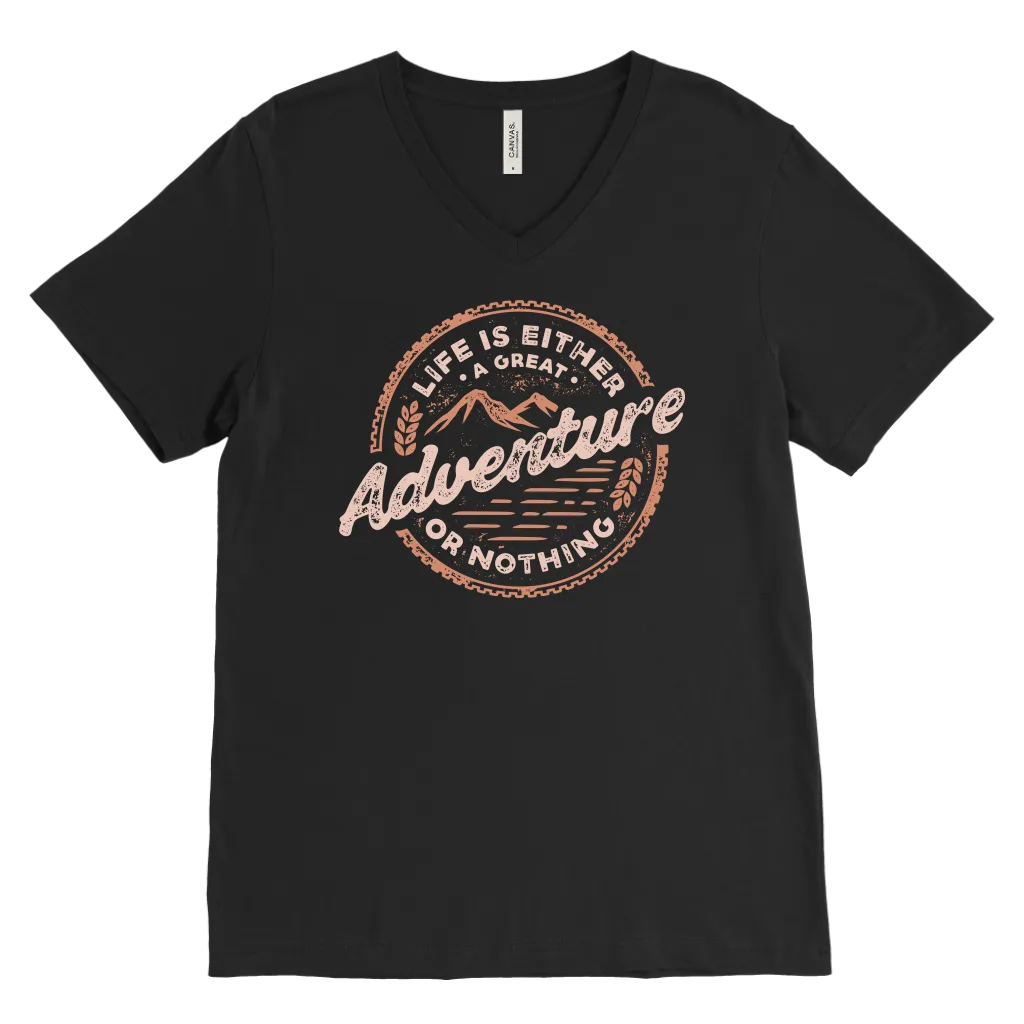 Life Is Either A Great Adventure Or Nothing | Men's