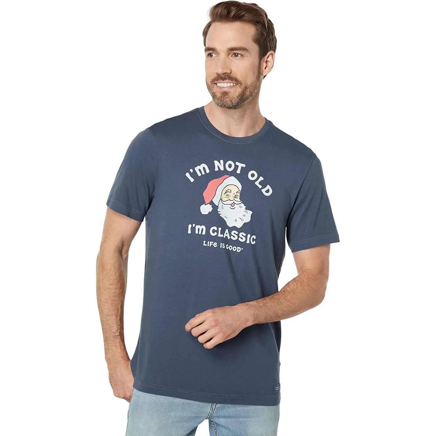 Life is Good Men's Crusher Crew Neck T-Shirt - Fall 2022 Collection