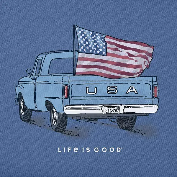 Life is Good Men's Crusher Crew Neck T-Shirt - Fall 2022 Collection