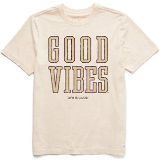 Life is Good Men's Crusher Crew Neck Tee - Fall 2022 Collection