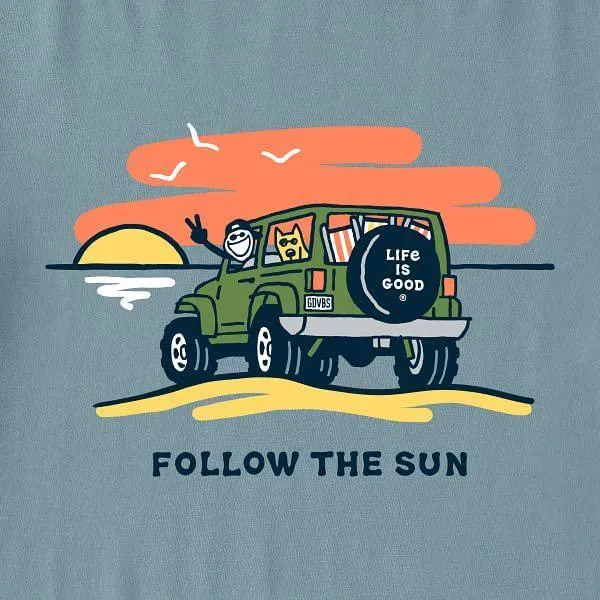 Life is Good Men's Crusher Crew Neck Tee - Fall 2022 Collection