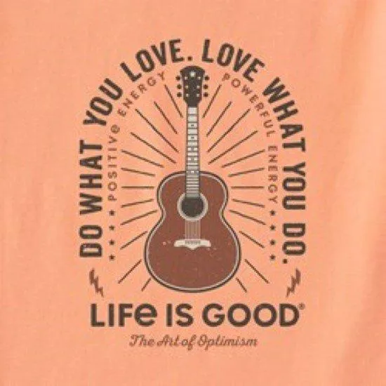 Life is Good Men's Crusher Crew Neck Tee - Fall 2022 Collection
