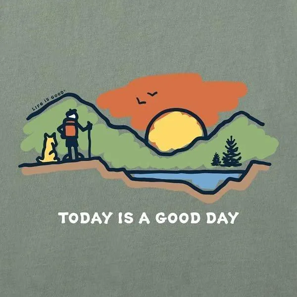 Life is Good Men's Crusher Crew Neck Tee - Fall 2022 Collection
