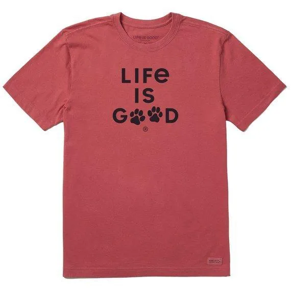 Life is Good Men's Crusher Crew Neck Tee - Fall 2022 Collection