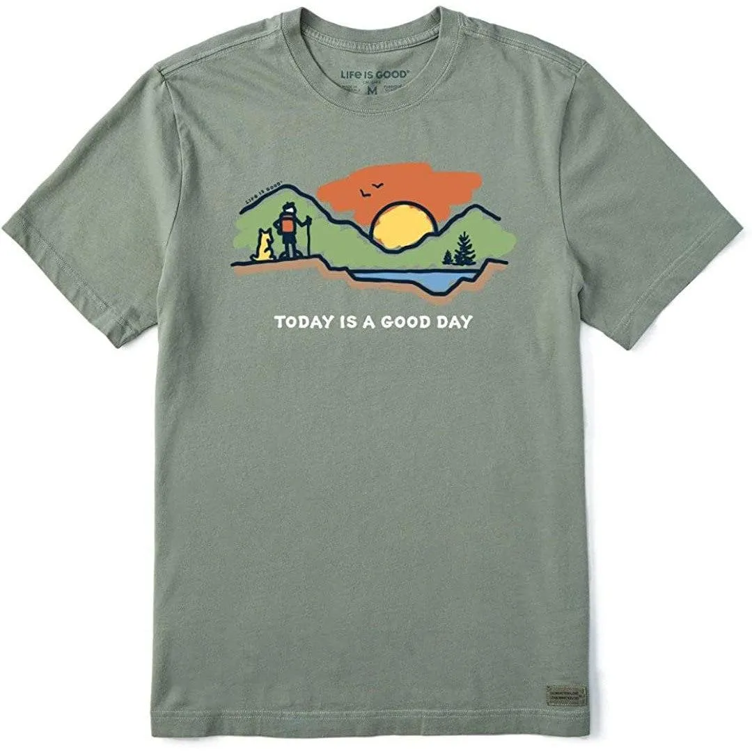 Life is Good Men's Crusher Crew Neck Tee - Fall 2022 Collection
