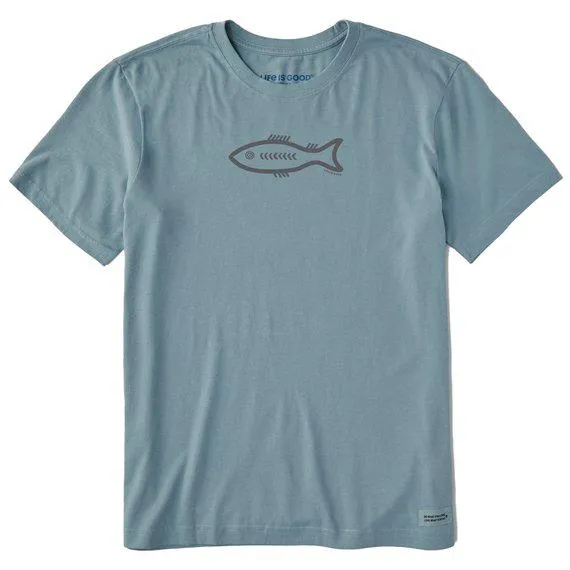Life is Good Men's Crusher Crew Neck Tee - Fall 2022 Collection