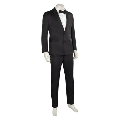 Loki Men's Black Cosplay Suit