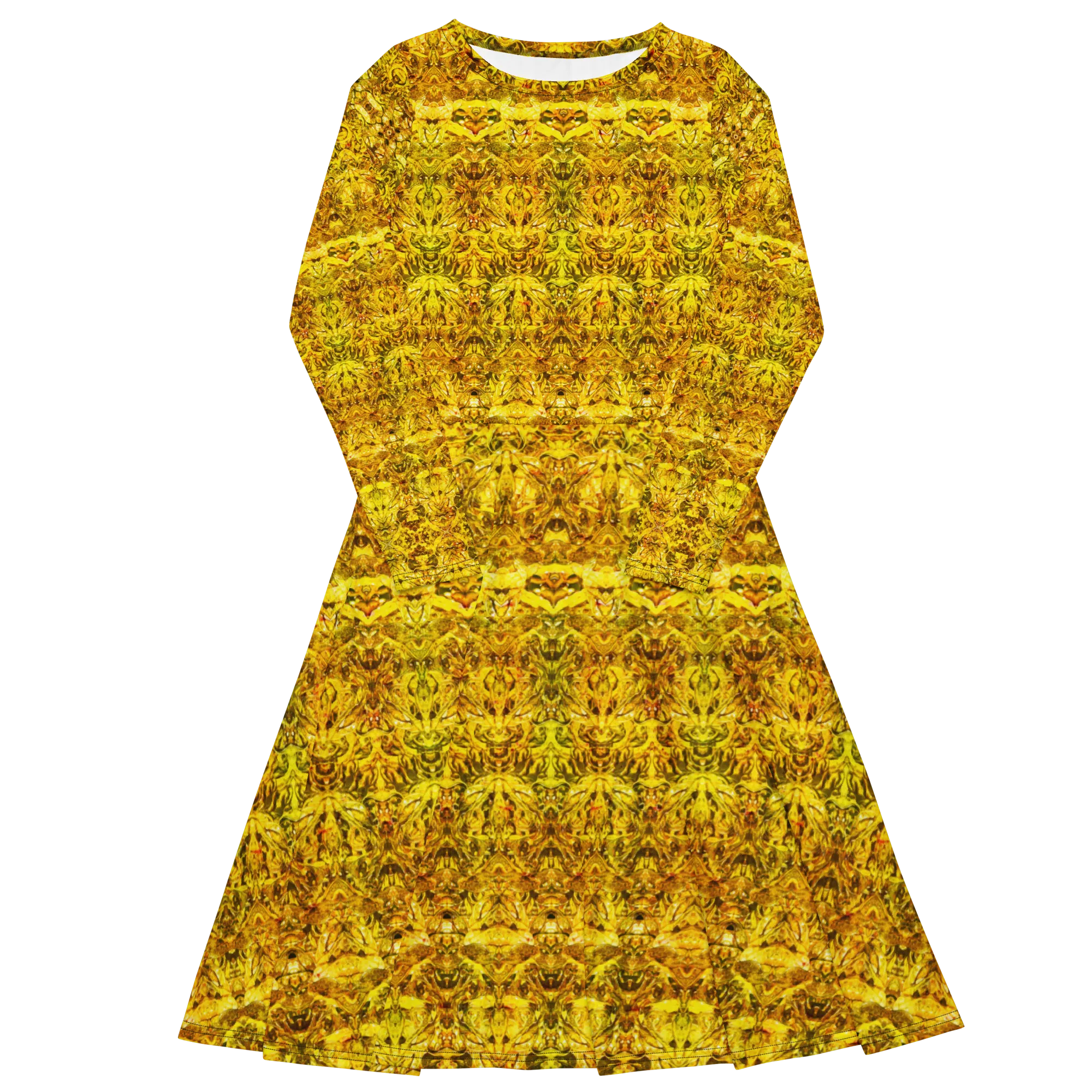 Long Sleeve Midi Dress (Her/Muliebris)(Samhain Dreams of Jade 2 of 15 Duo ex Quindecim) RJSTHw2025 RJS