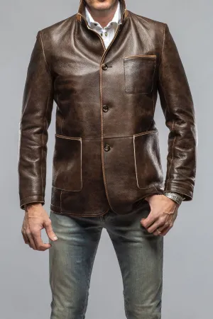 Loreo Dress Jacket In Rust