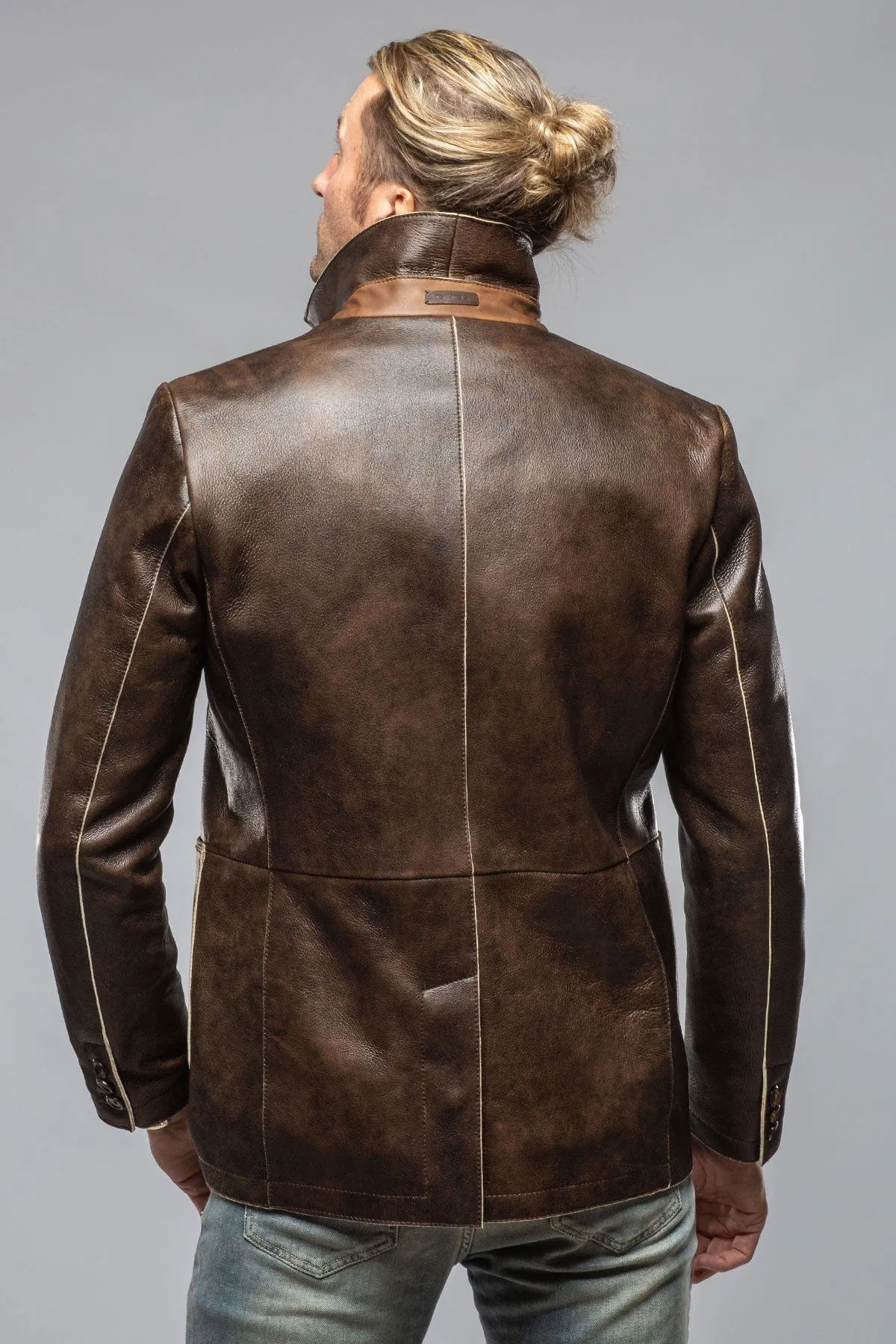 Loreo Dress Jacket In Rust