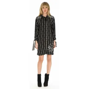 Lorrie Noire Plaid Dress