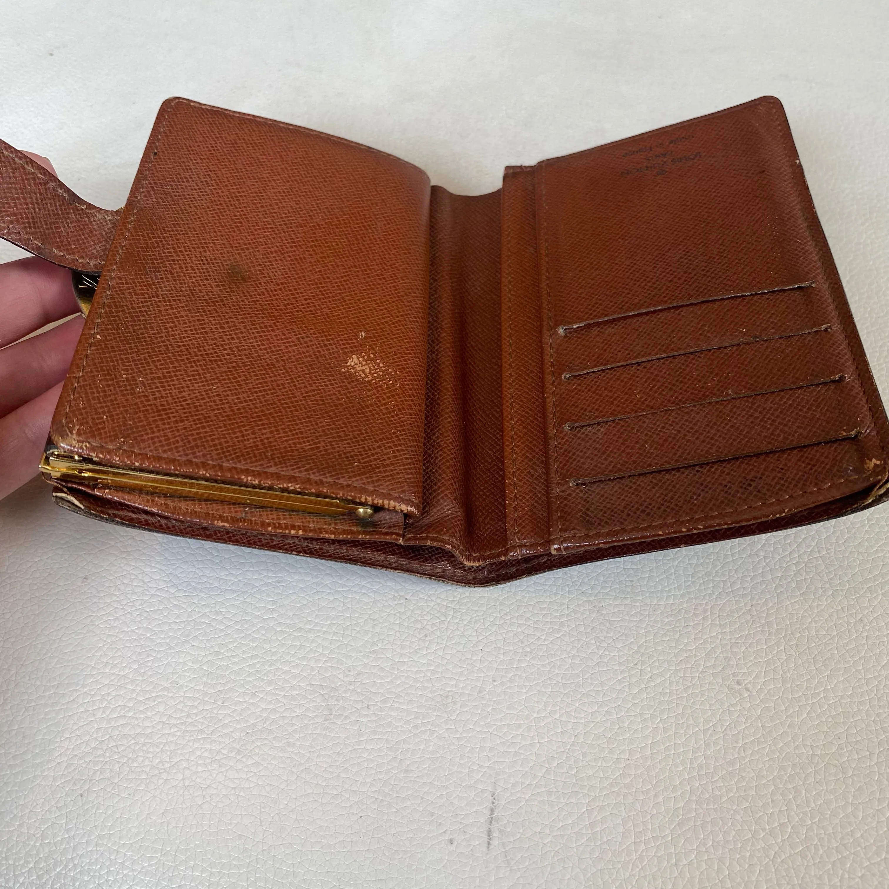 LOUIS VUITTON Monogram French Wallet