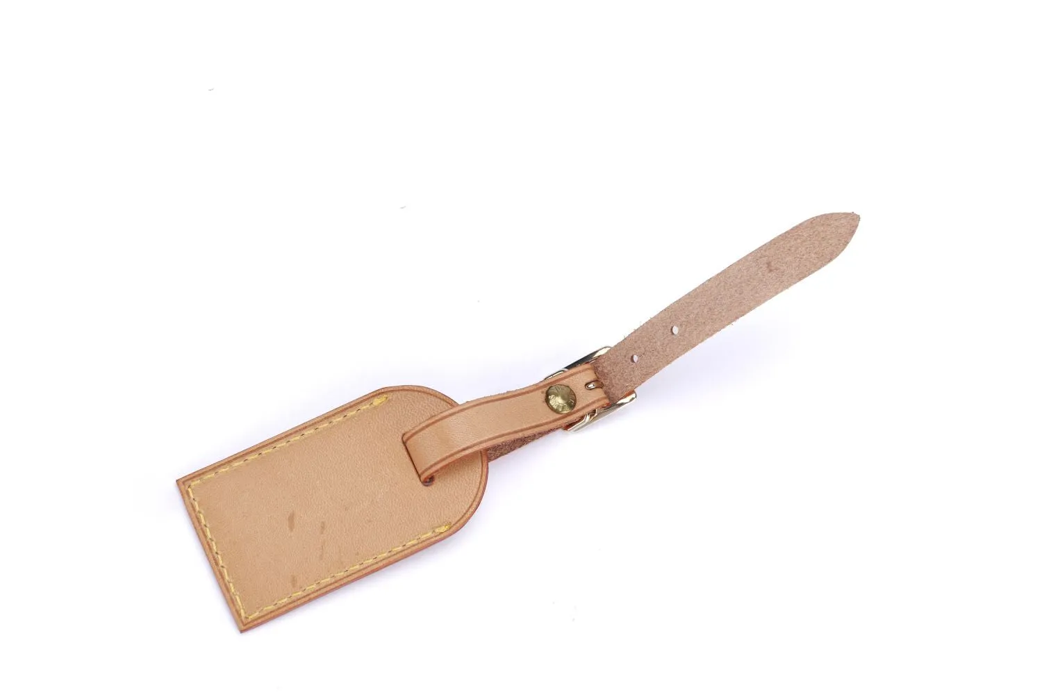 Louis Vuitton Vachetta Leather Luggage Tag