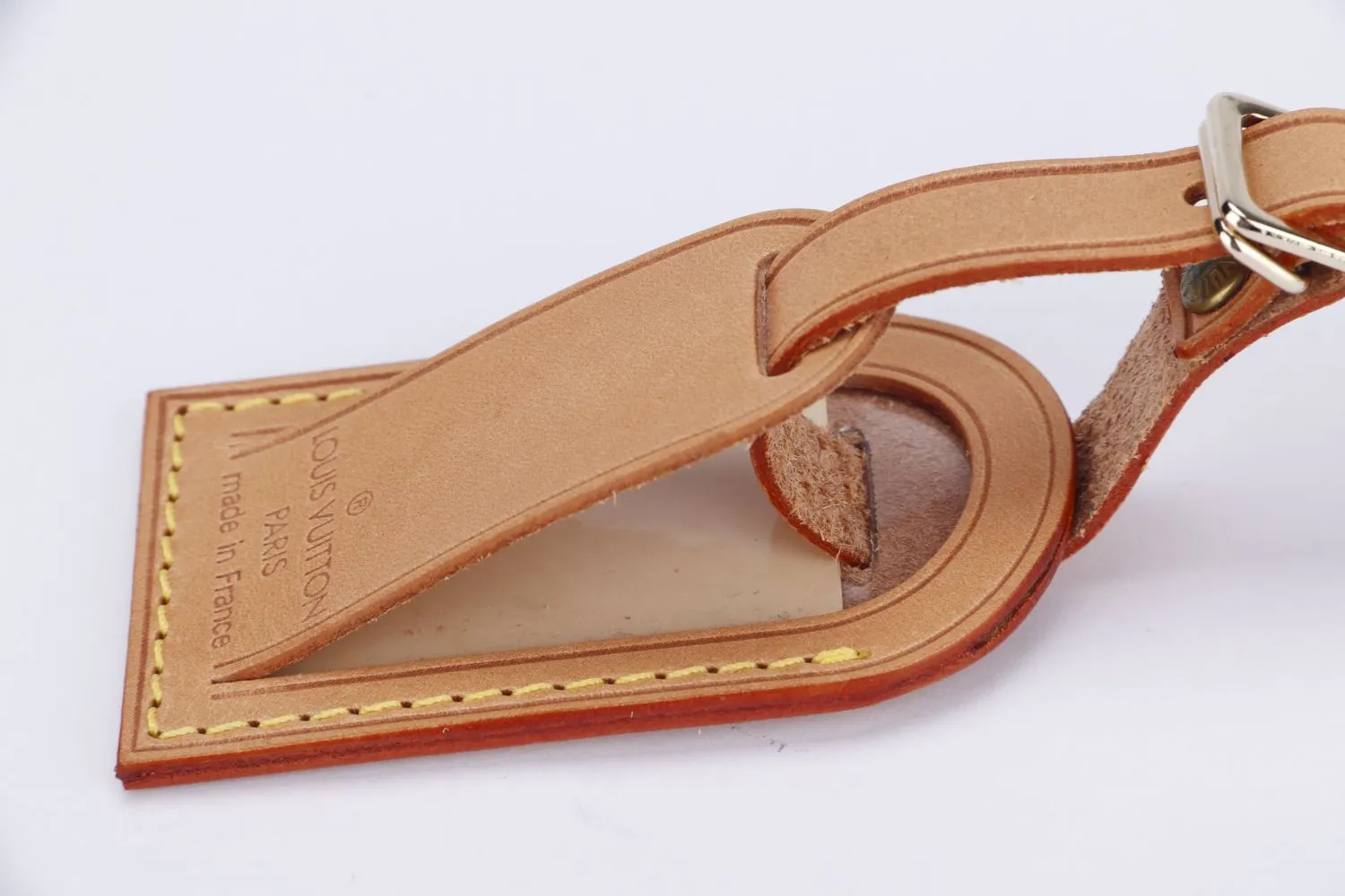 Louis Vuitton Vachetta Leather Luggage Tag