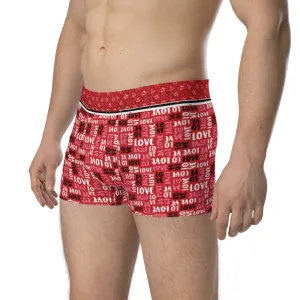 LOVE LOVE LOVE - Crazy Ass Undies - Men's Boxer Briefs