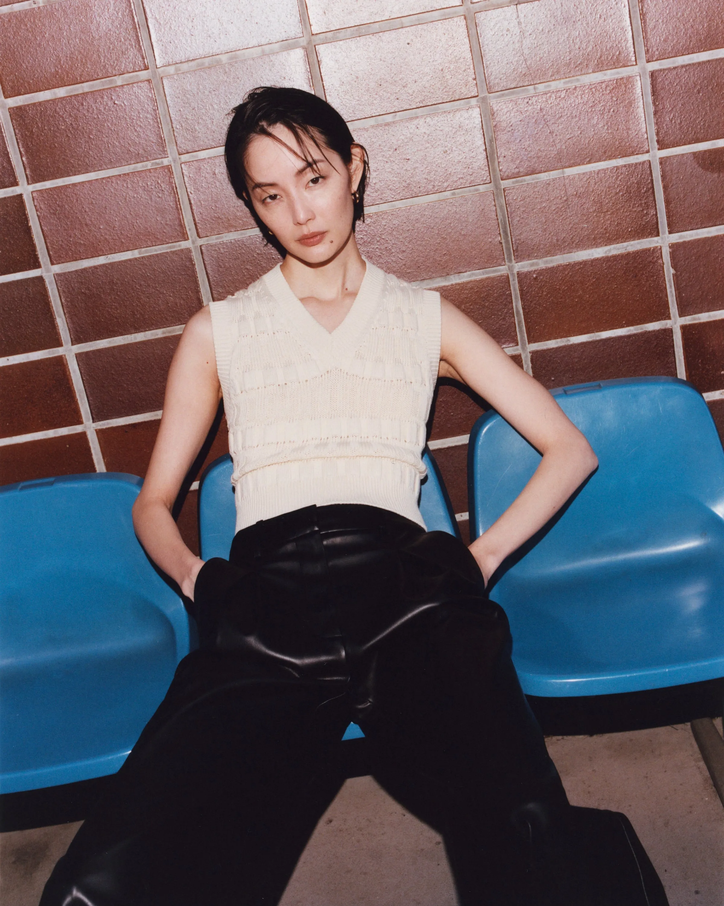 LOXLEY FAUX LEATHER PANT