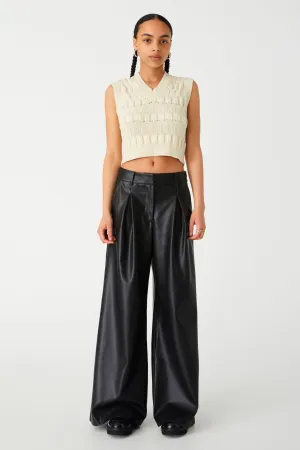 LOXLEY FAUX LEATHER PANT