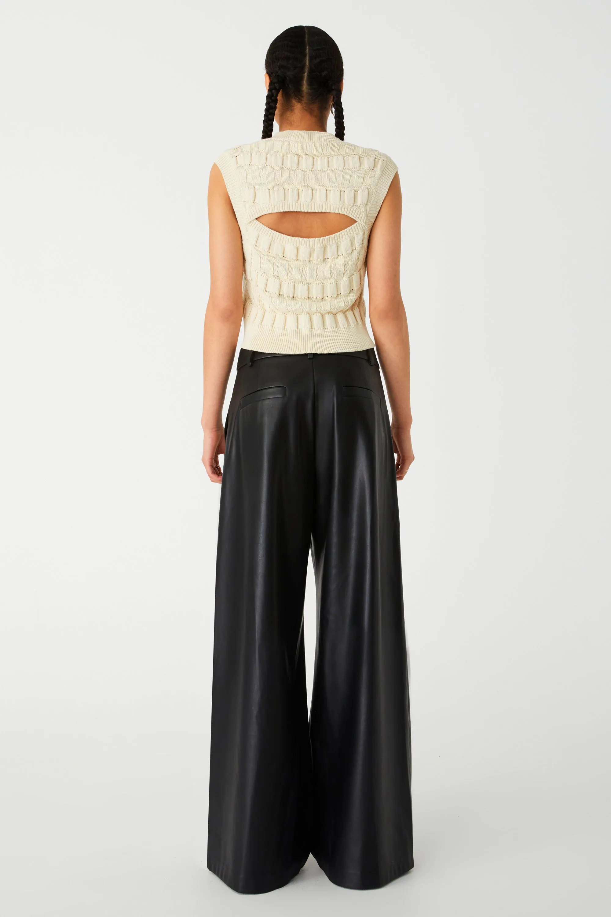 LOXLEY FAUX LEATHER PANT