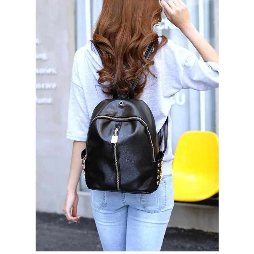 <bold>Fashion Backpack  <br>Vegan-Leather