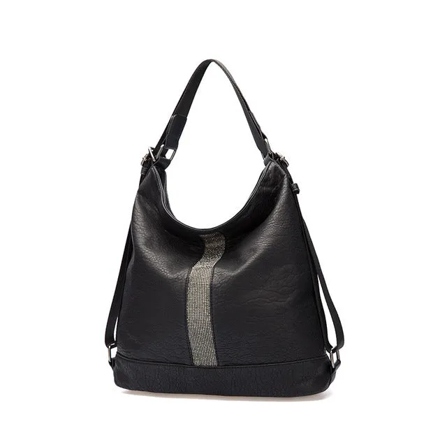 <bold>Hobo  / Tote Bag  <br>Vegan-Leather
