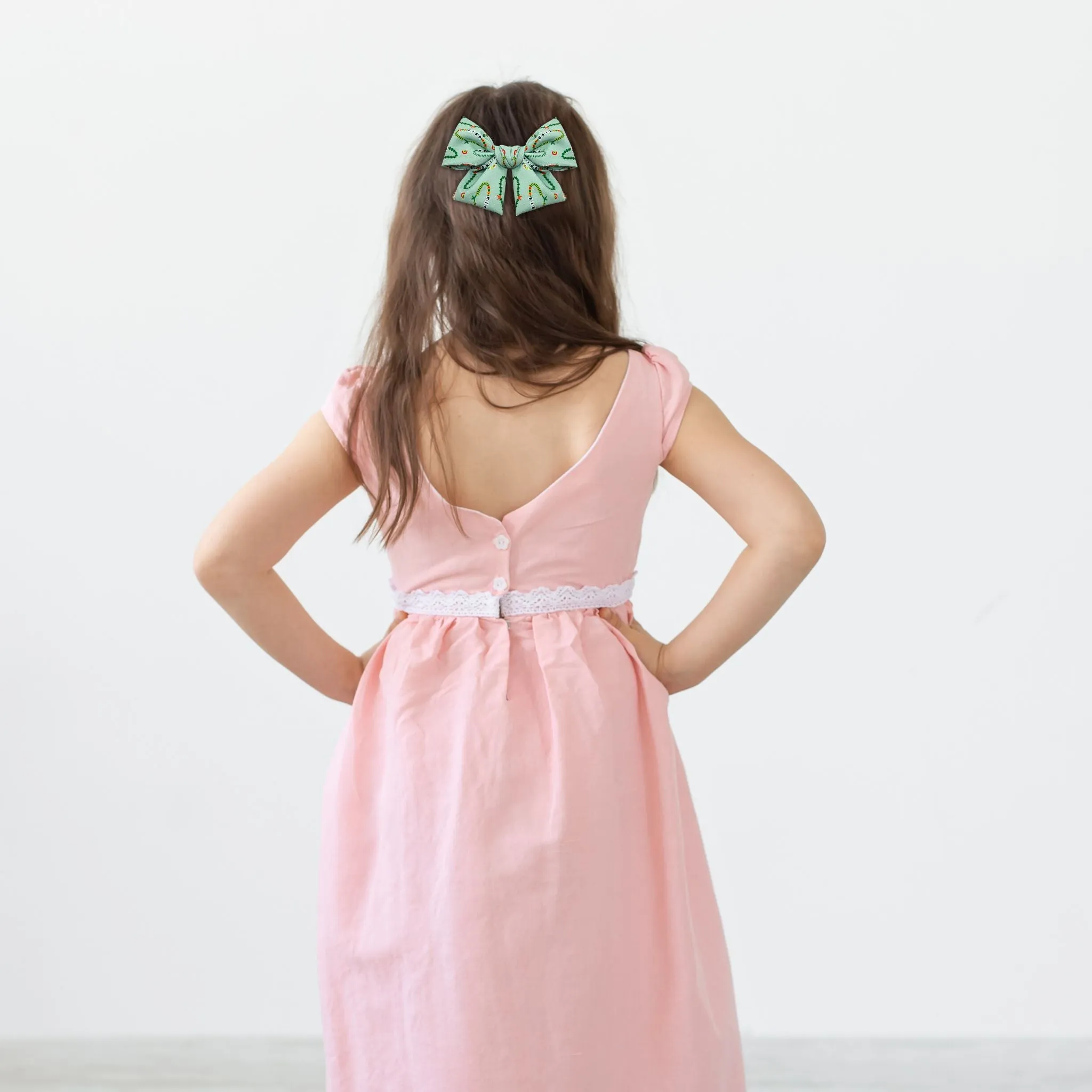 Lucky Hand-Tied Hair Bow