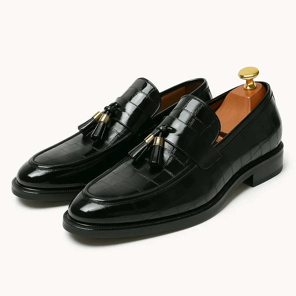 LumiNovi | The Formal Leather Loafers