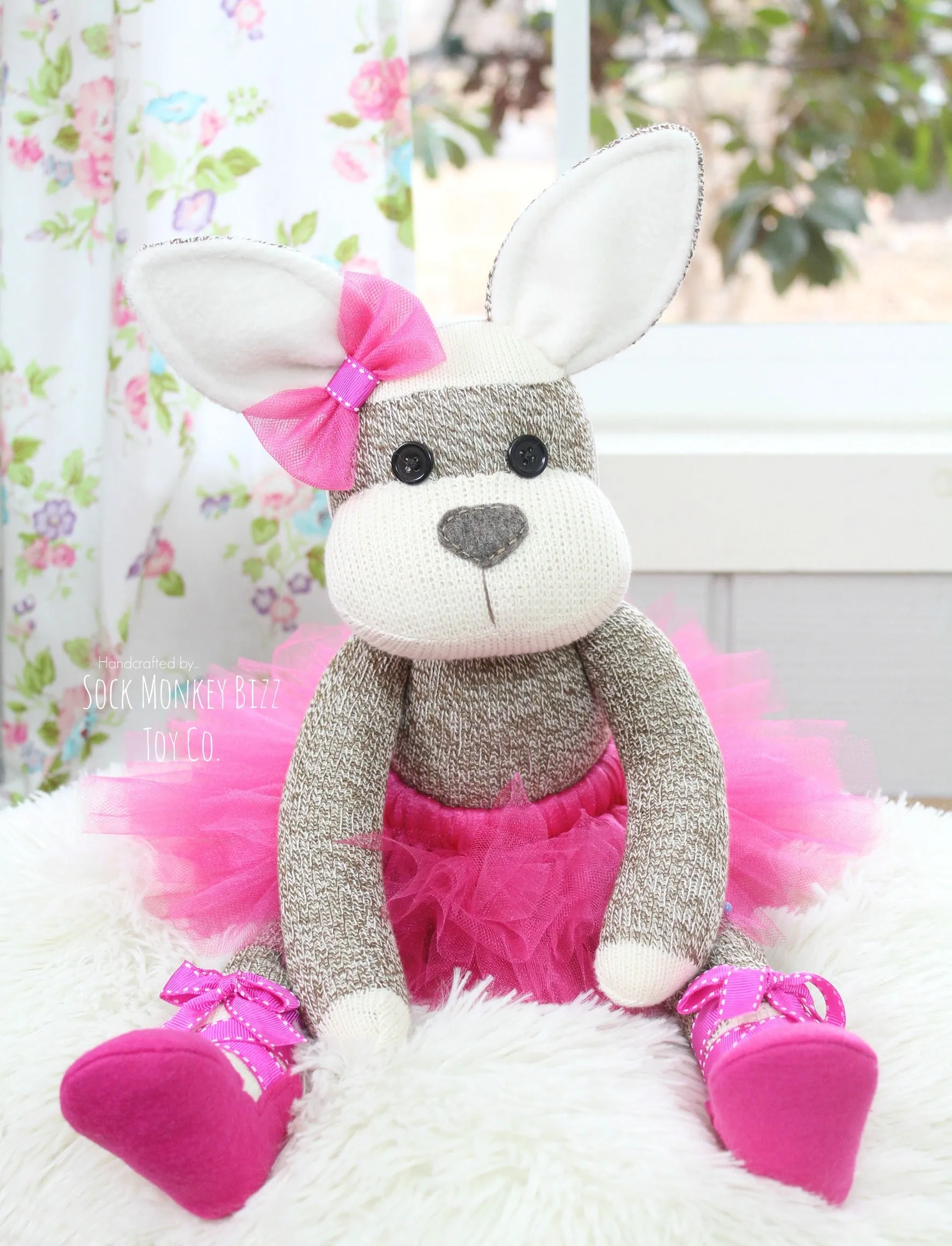 Magenta Ballerina Tutu Set for SMB Toy Co. Dolls
