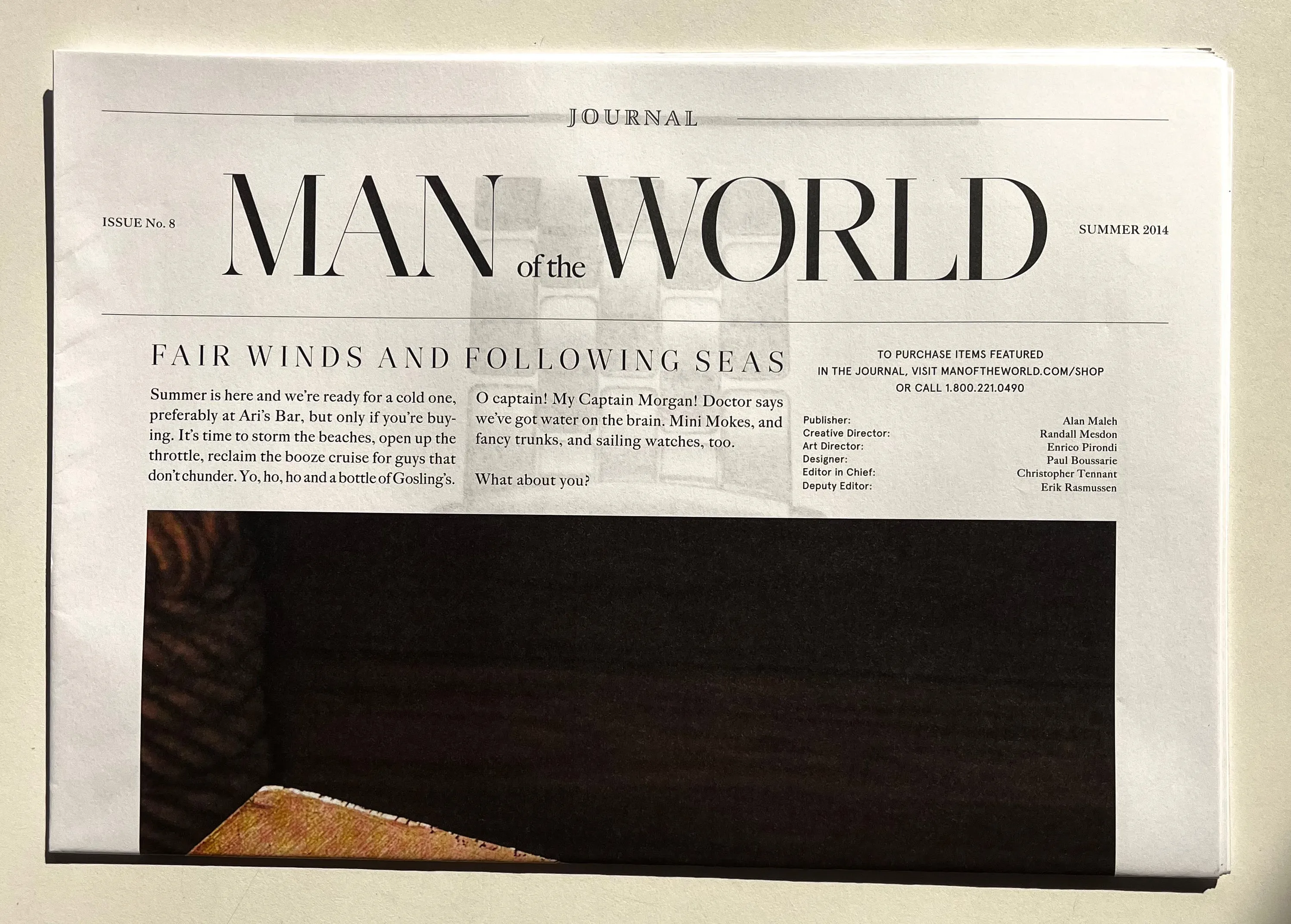 Man of the World Magazine 2014 - n.8