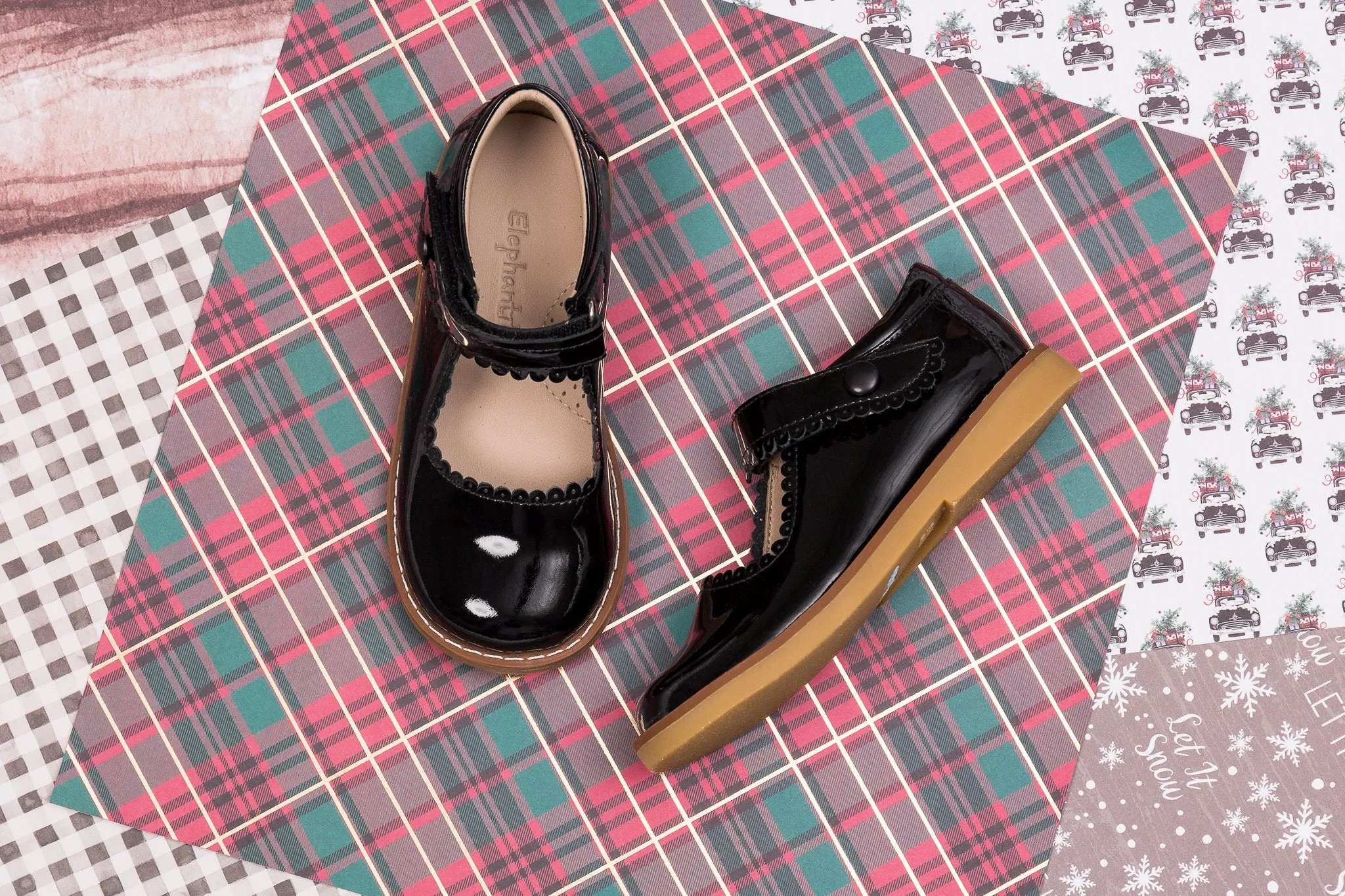 Mary Jane | Black or Navy Patent