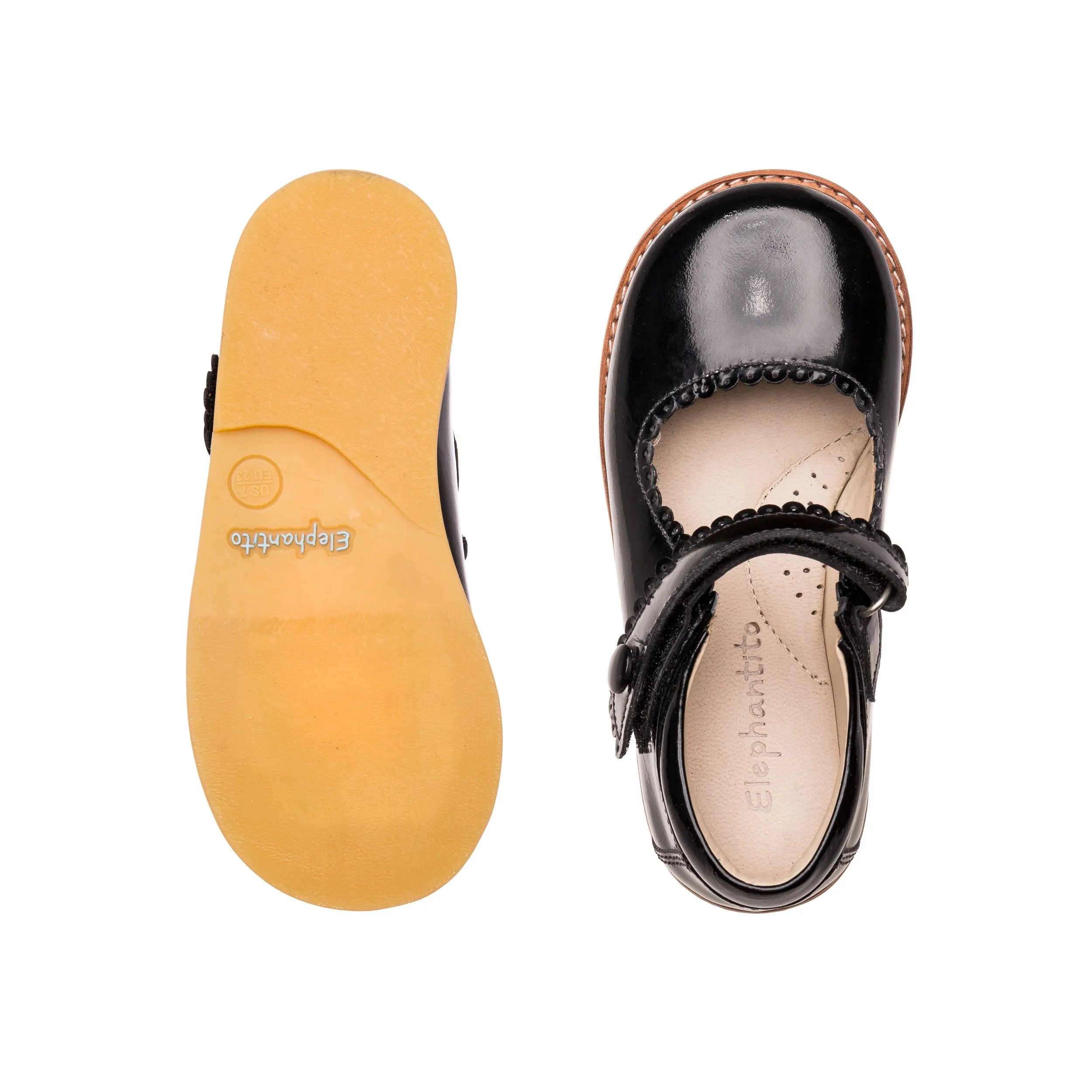 Mary Jane | Black or Navy Patent