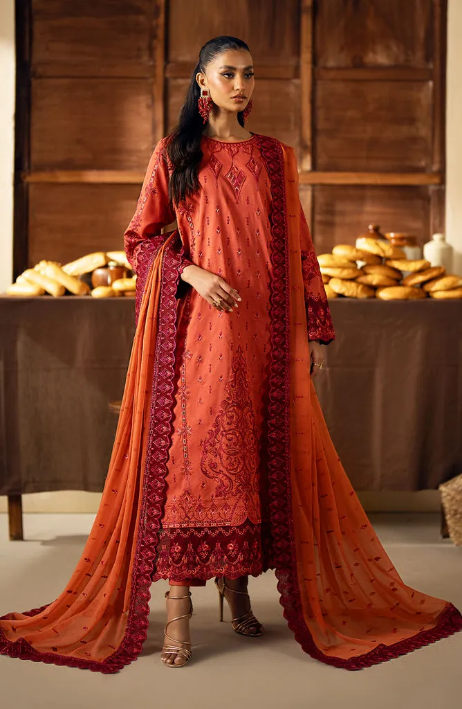 MARYUM & MARIA | Premium Lawn'24 | SUMMER FIG | FAINA MS24-628