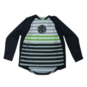 MAUI AND SONS LONG SLEEVE STRIPE JERSEY