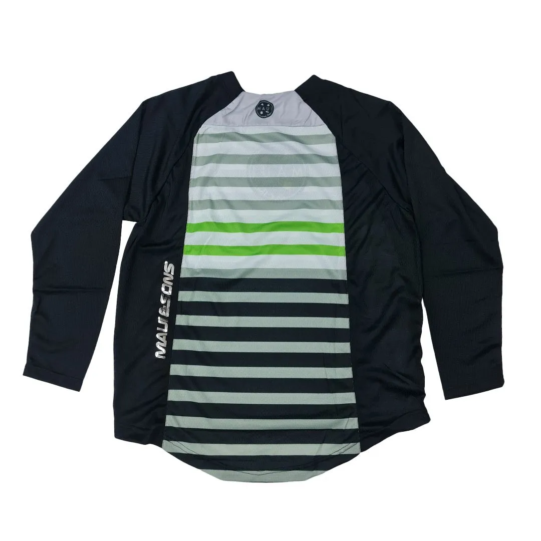 MAUI AND SONS LONG SLEEVE STRIPE JERSEY
