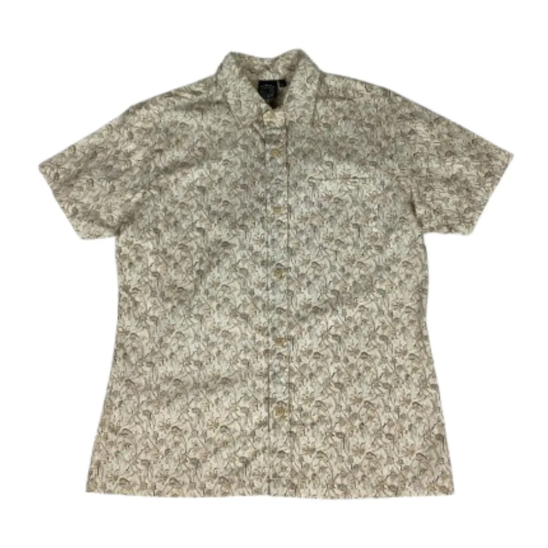 MAUI AND SONS POLO BUTTON DOWN SHORT SLEEVES - CREAM