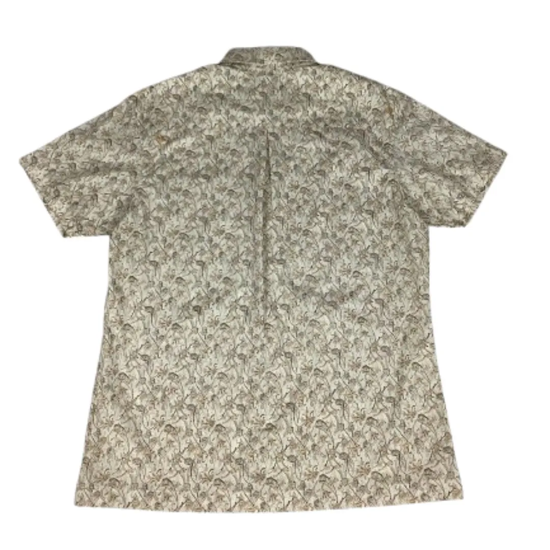 MAUI AND SONS POLO BUTTON DOWN SHORT SLEEVES - CREAM