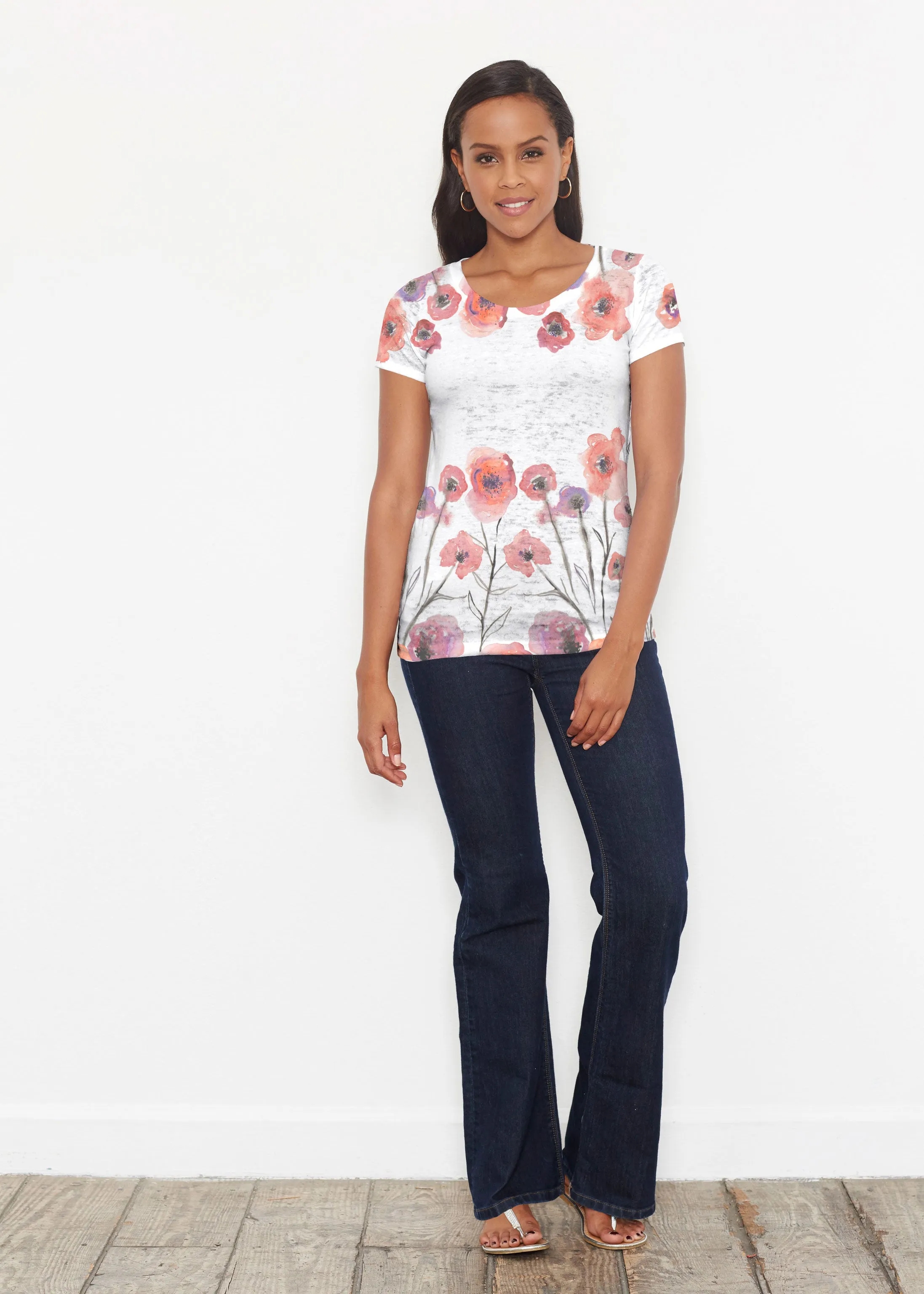Meadow (7848) ~ Signature Short Sleeve Scoop Shirt